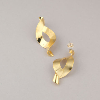 Orecchini Spirale - Dorato