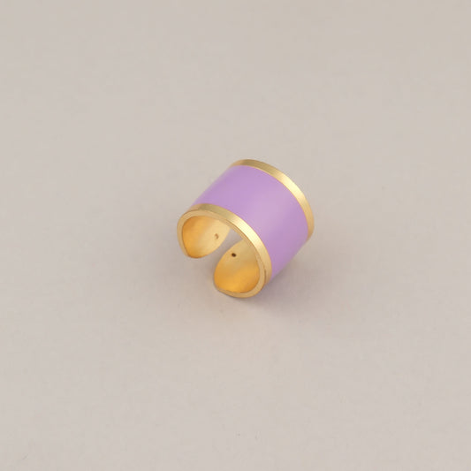 Anello Fascia Grande - Lilla