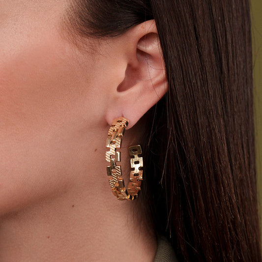 Embroidery Earrings