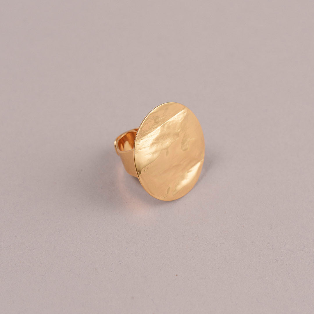 Anello Ardesia - Oro