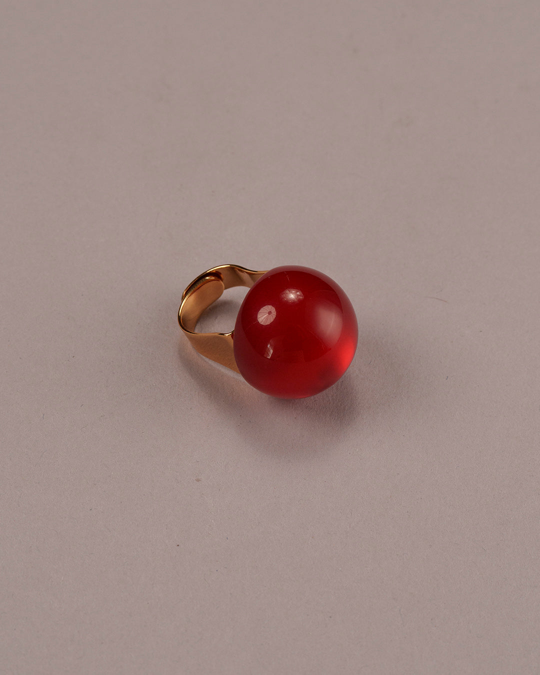 Anello Sfera opaco