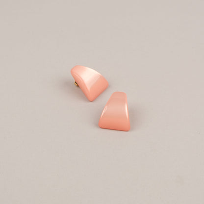 Orecchini Trapezio - Rosa