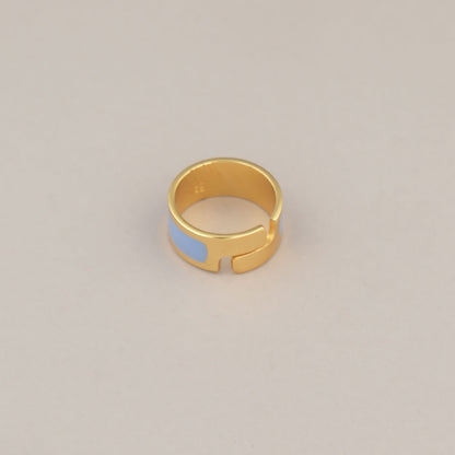 Anello Fascia Piccola - Pervinca