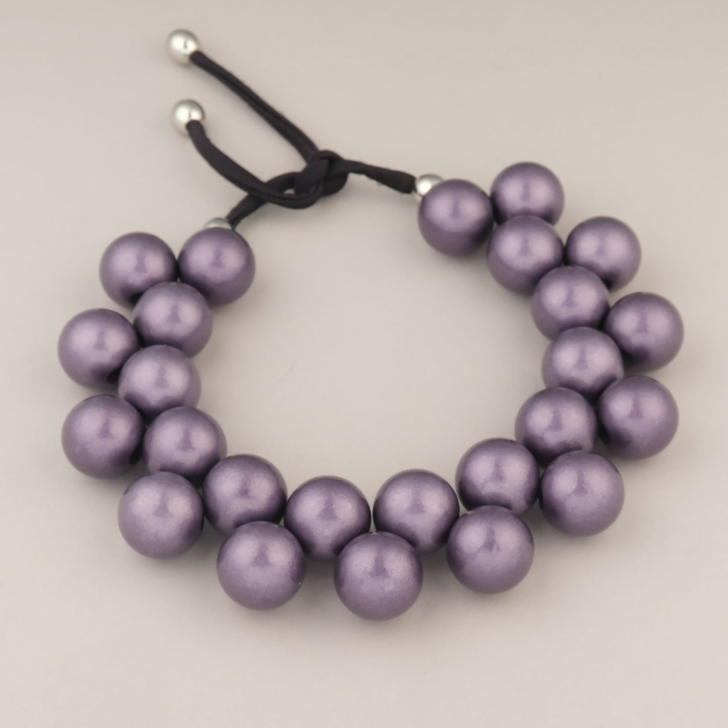 Collana Sfere - Viola