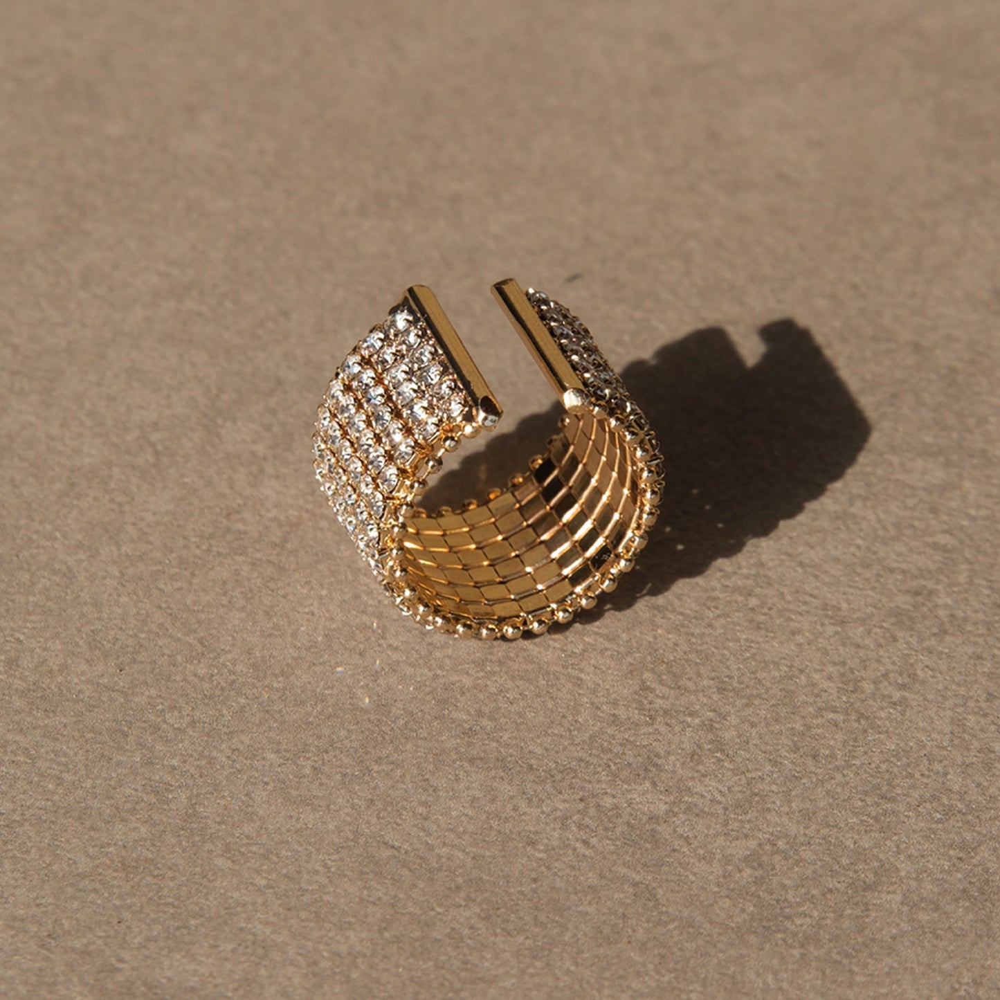 Anello Strie - Oro