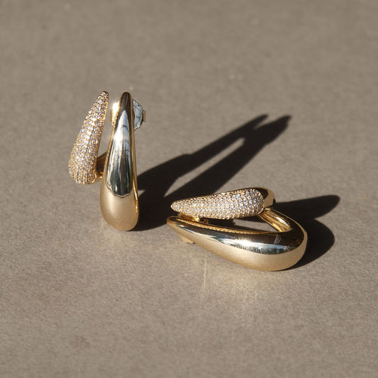 Orecchini Duo - Oro