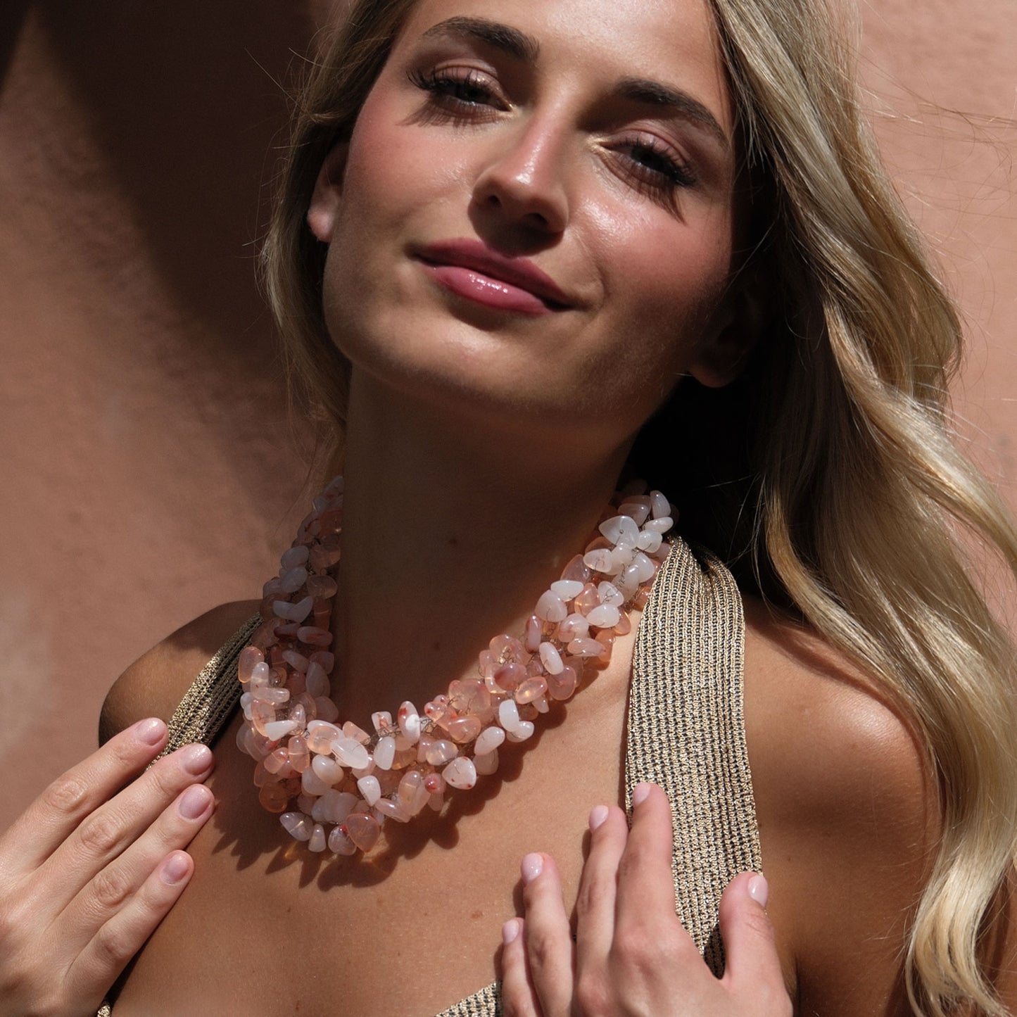 Collana Atmosfere - Rosa pesca