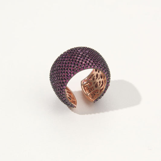 Anello Adorno - Fucsia