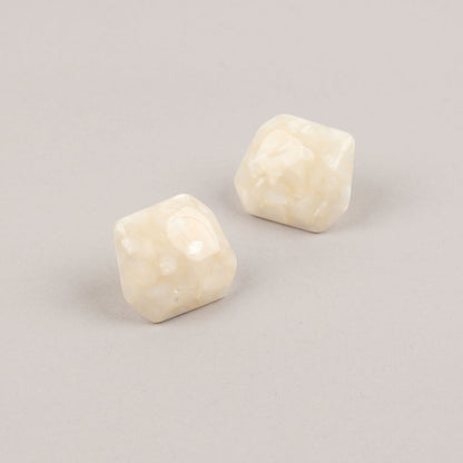 Orecchini Pattern - Latte