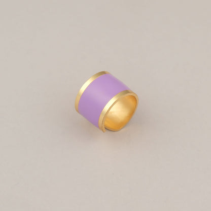 Anello Fascia Grande - Lilla