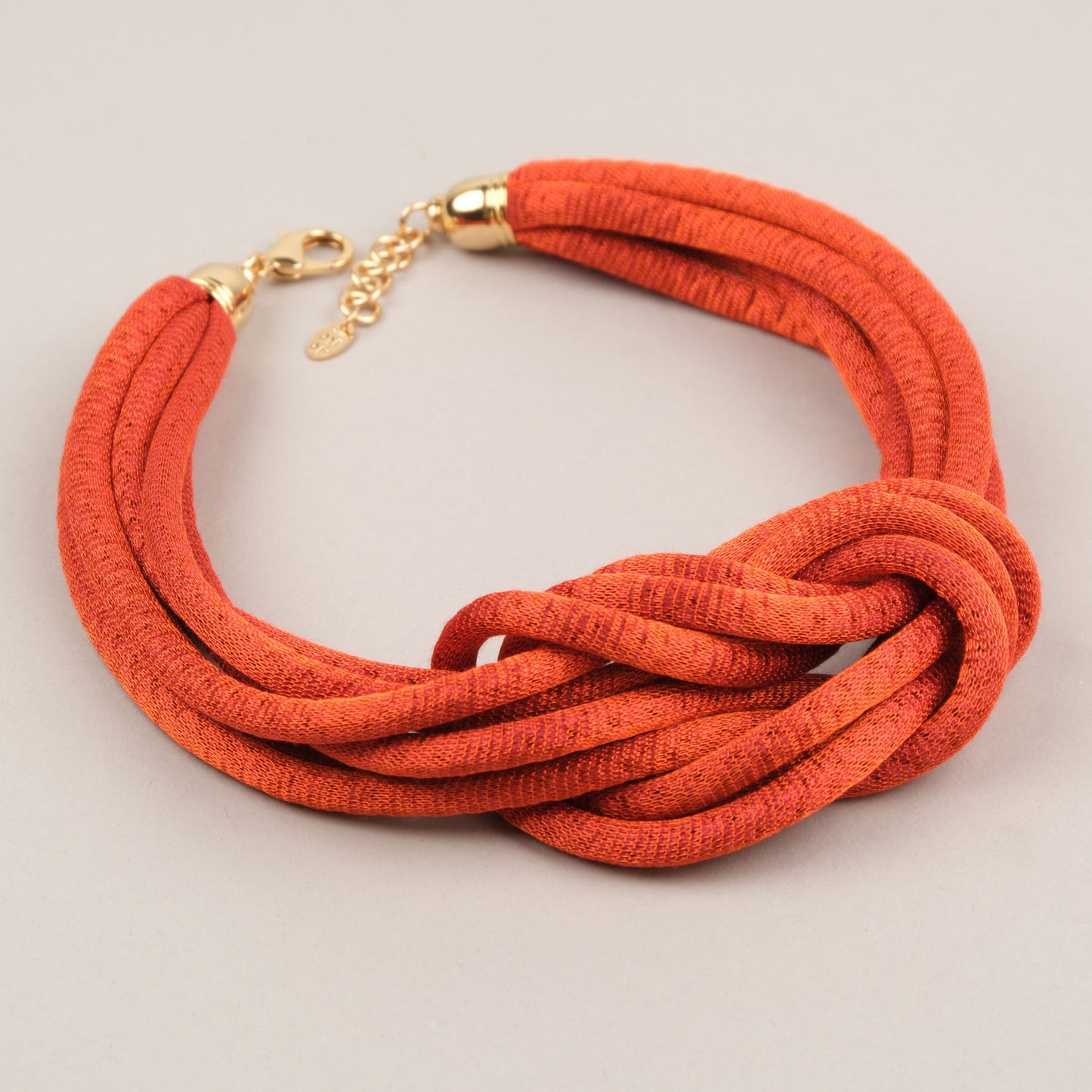Collana Nodo6 - Arancio