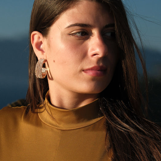 Orecchini Strie - Oro