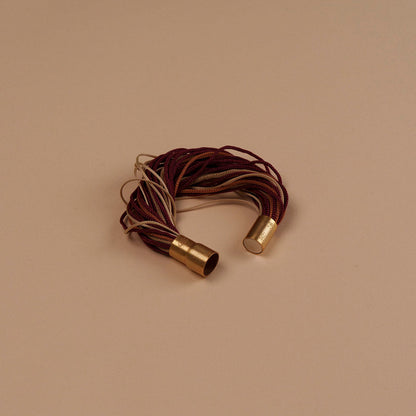 bracciale-fili-bordeaux-e-oro-Retro-carlotta-scarabeo
