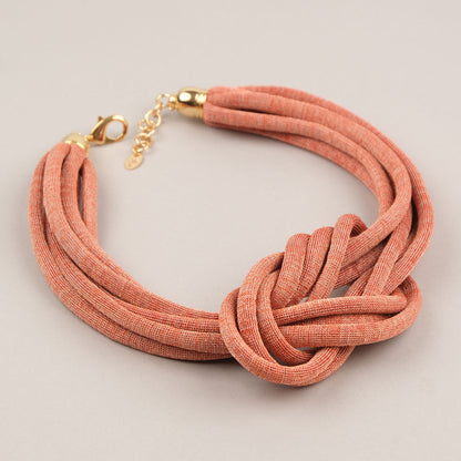 Collana Nodo6 - Corallo