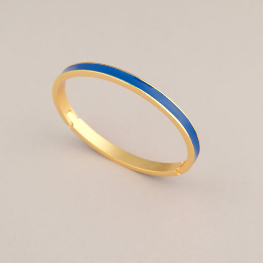 Bracciale Fascia Piccola - Blu elettrico