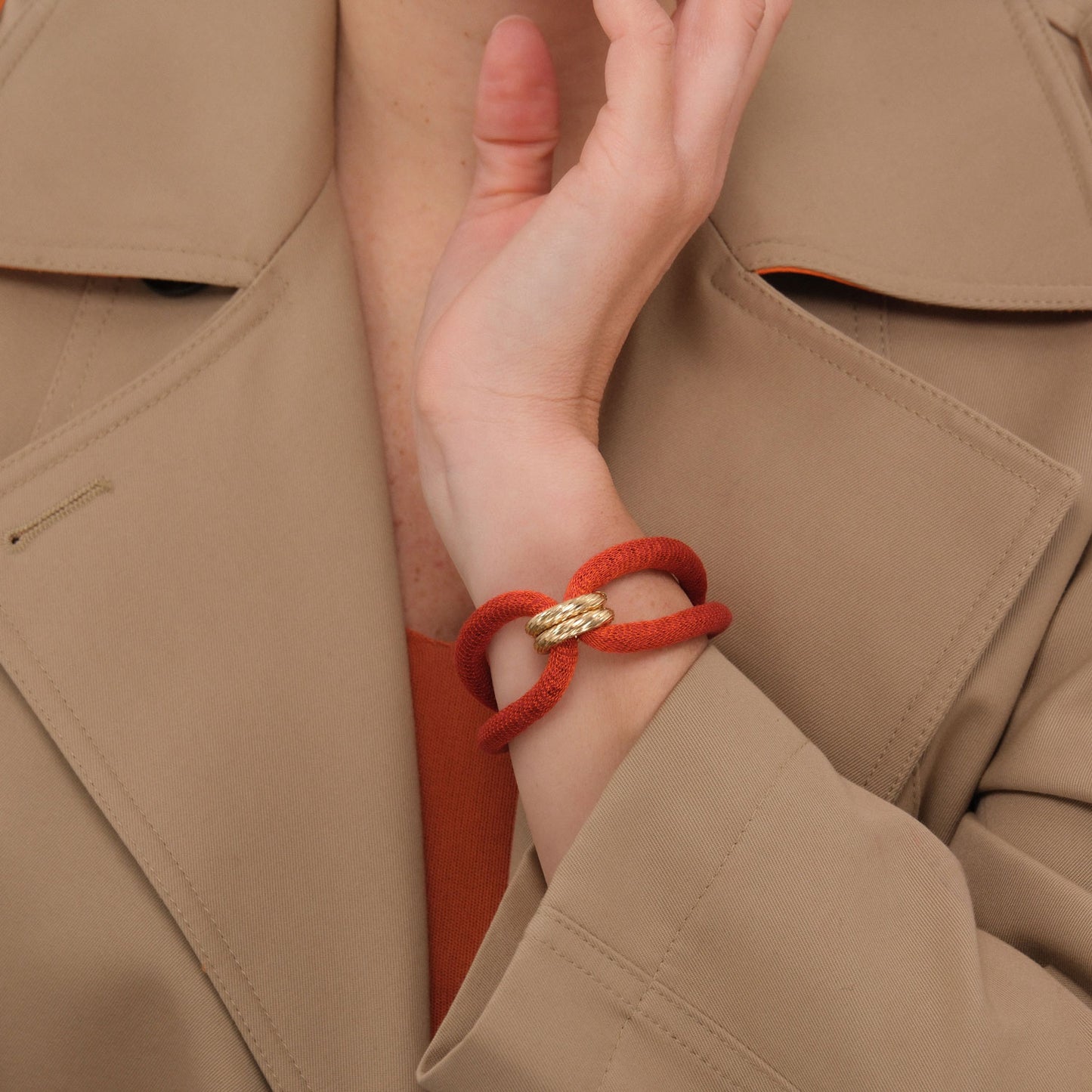 Bracciale Omega - Arancio