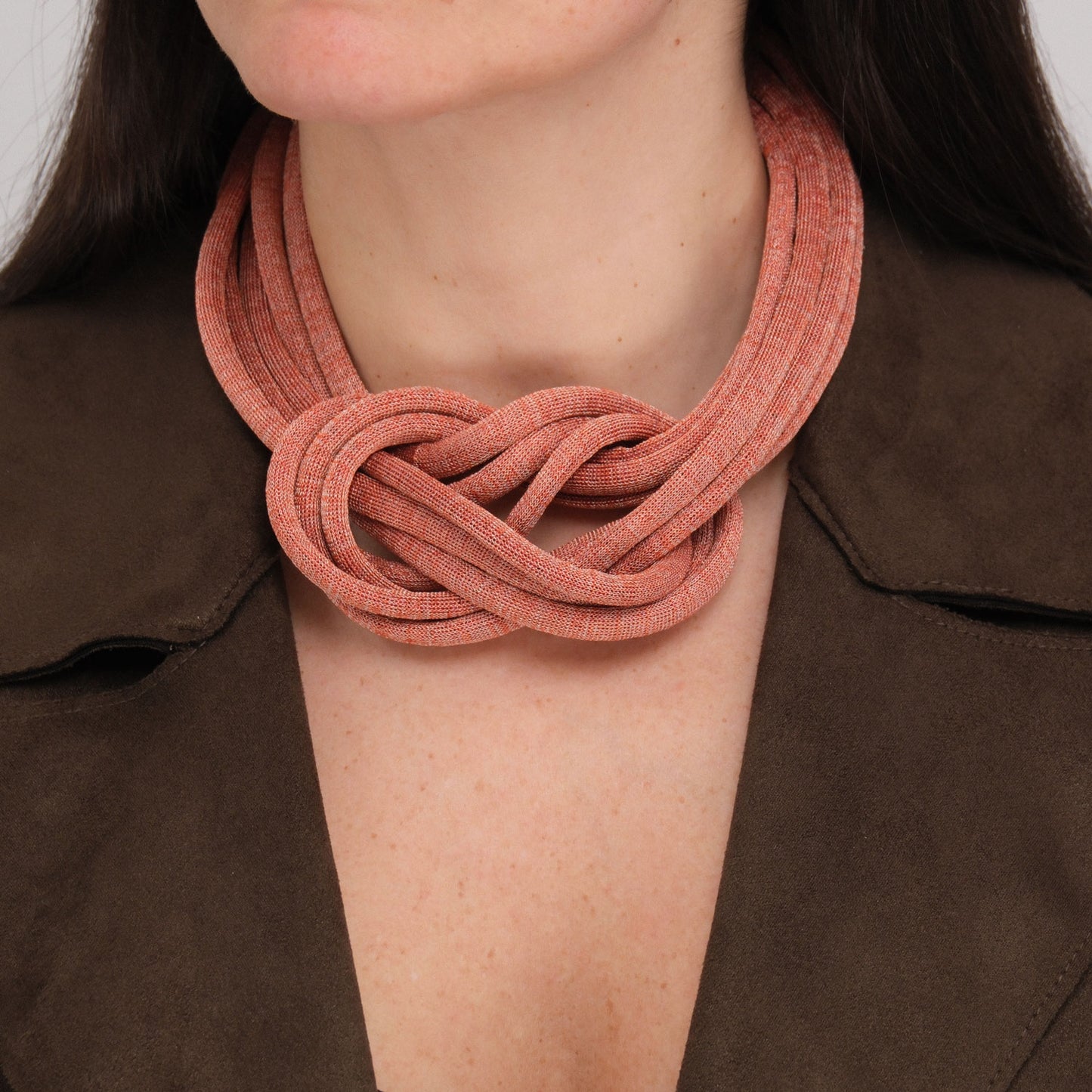 Collana Nodo6 - Corallo