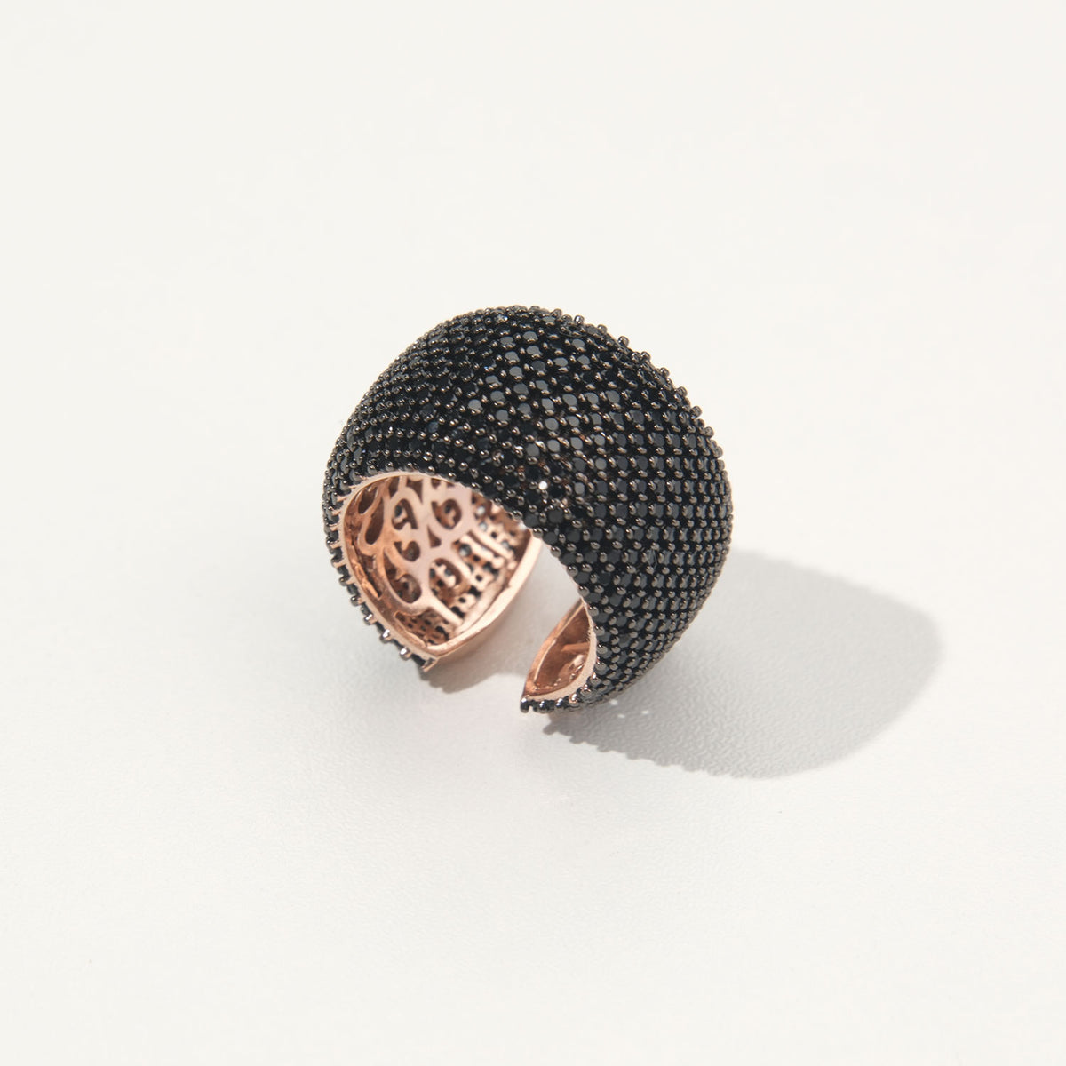 Anello Adorno - Nero