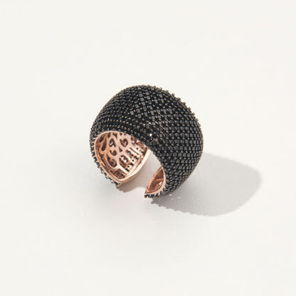 Anello Adorno - Nero