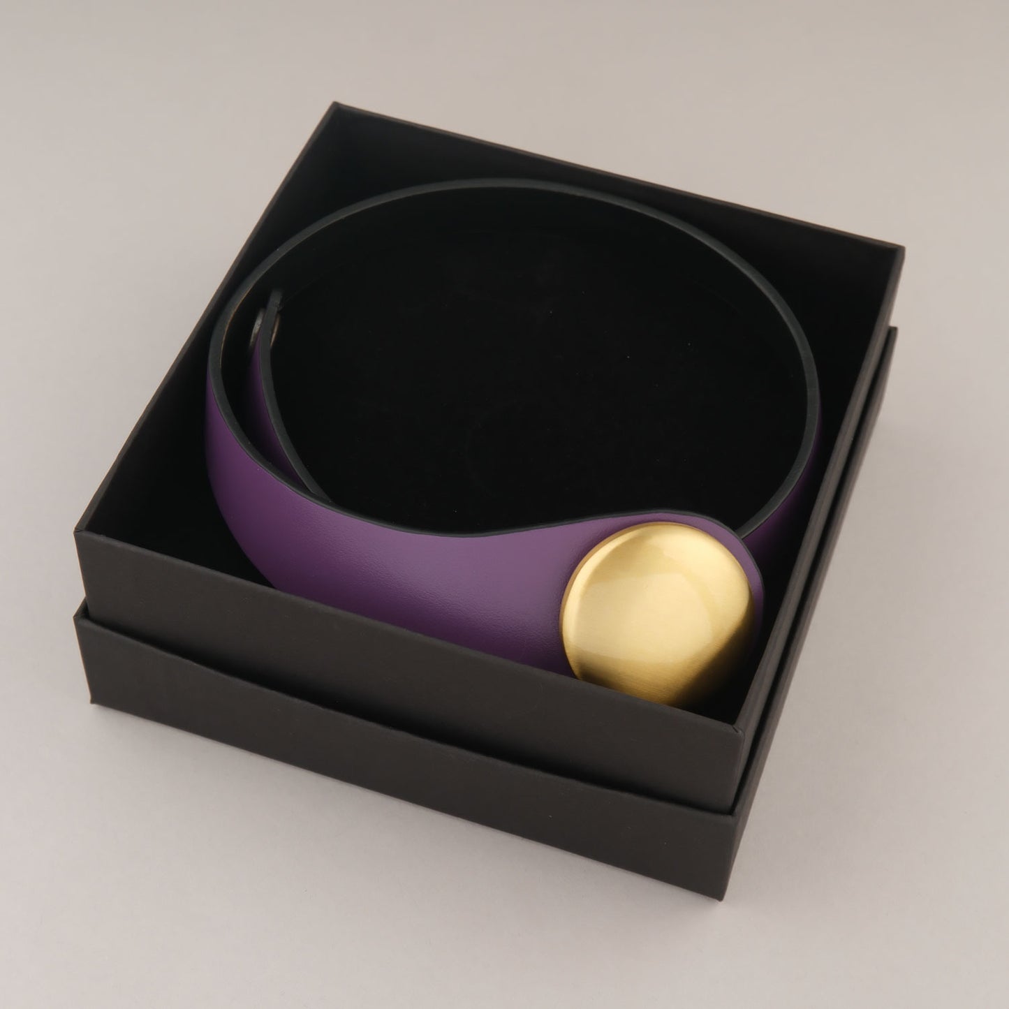 Collana Bottone - Viola