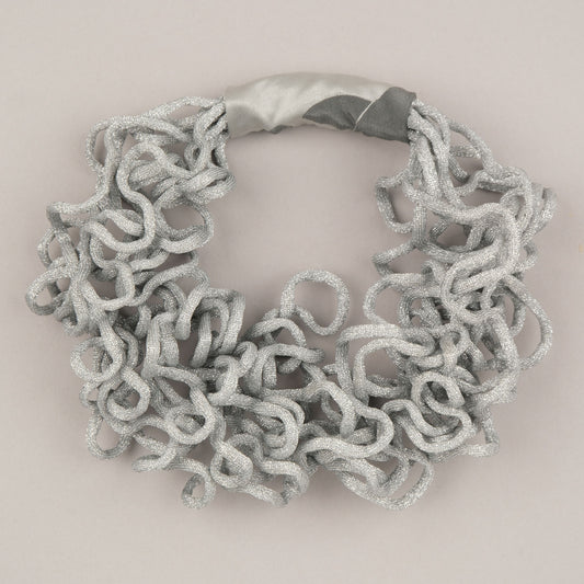 Collana Lurex - Argento