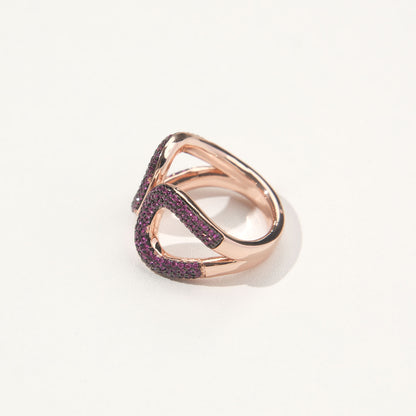 Anello Incontro - Fucsia
