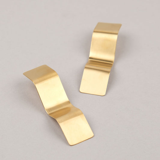 Orecchini Flusso - Dorato