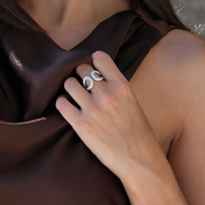 Anello Incontro - Argento