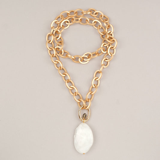 Collana Frammento - Latte