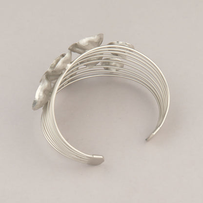 Bracciale Fiori - Argento