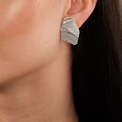 Orecchini Slate Medio - Argento