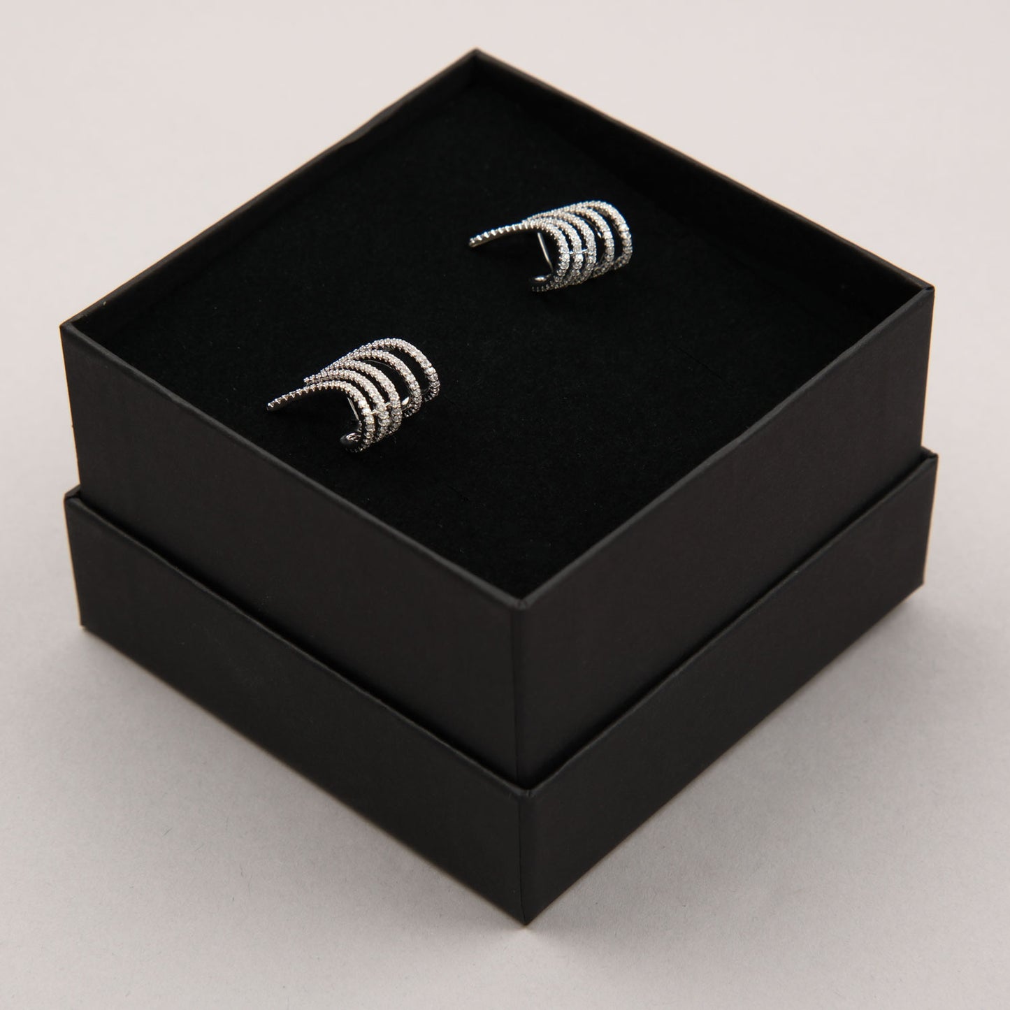 Orecchini Earcuff Orizzontale - Argento