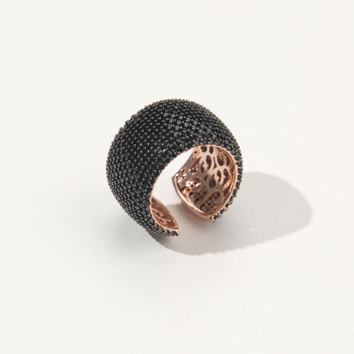 Anello Adorno - Nero