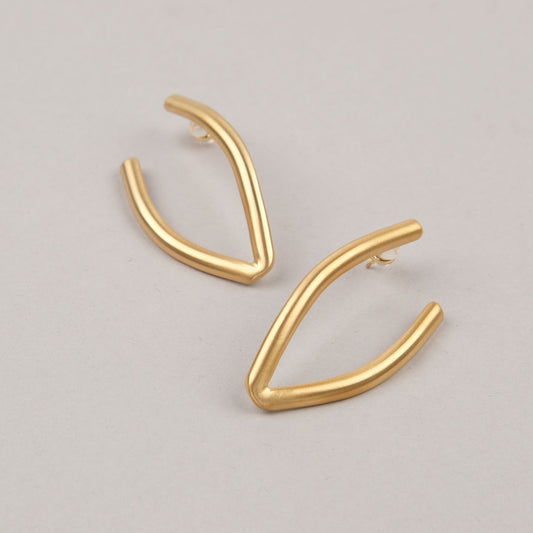 Orecchini Prospettiva - Dorato